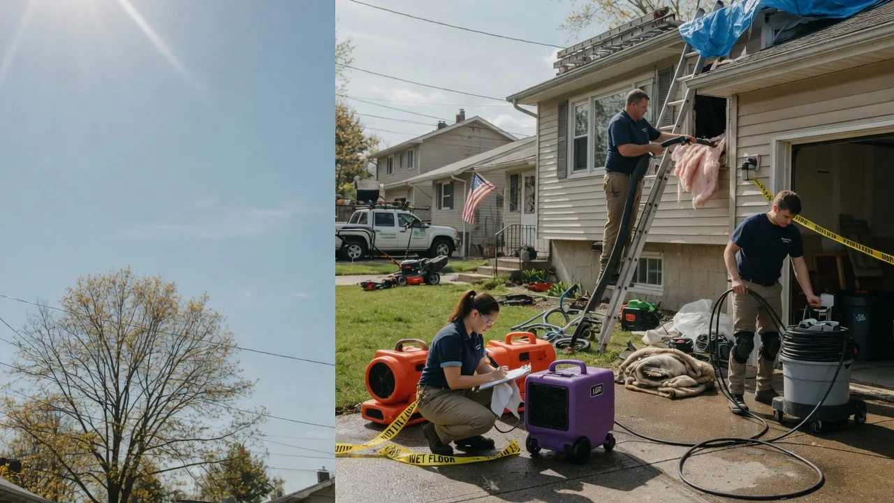 Emergency Water Removal in Thornville, OH near me
